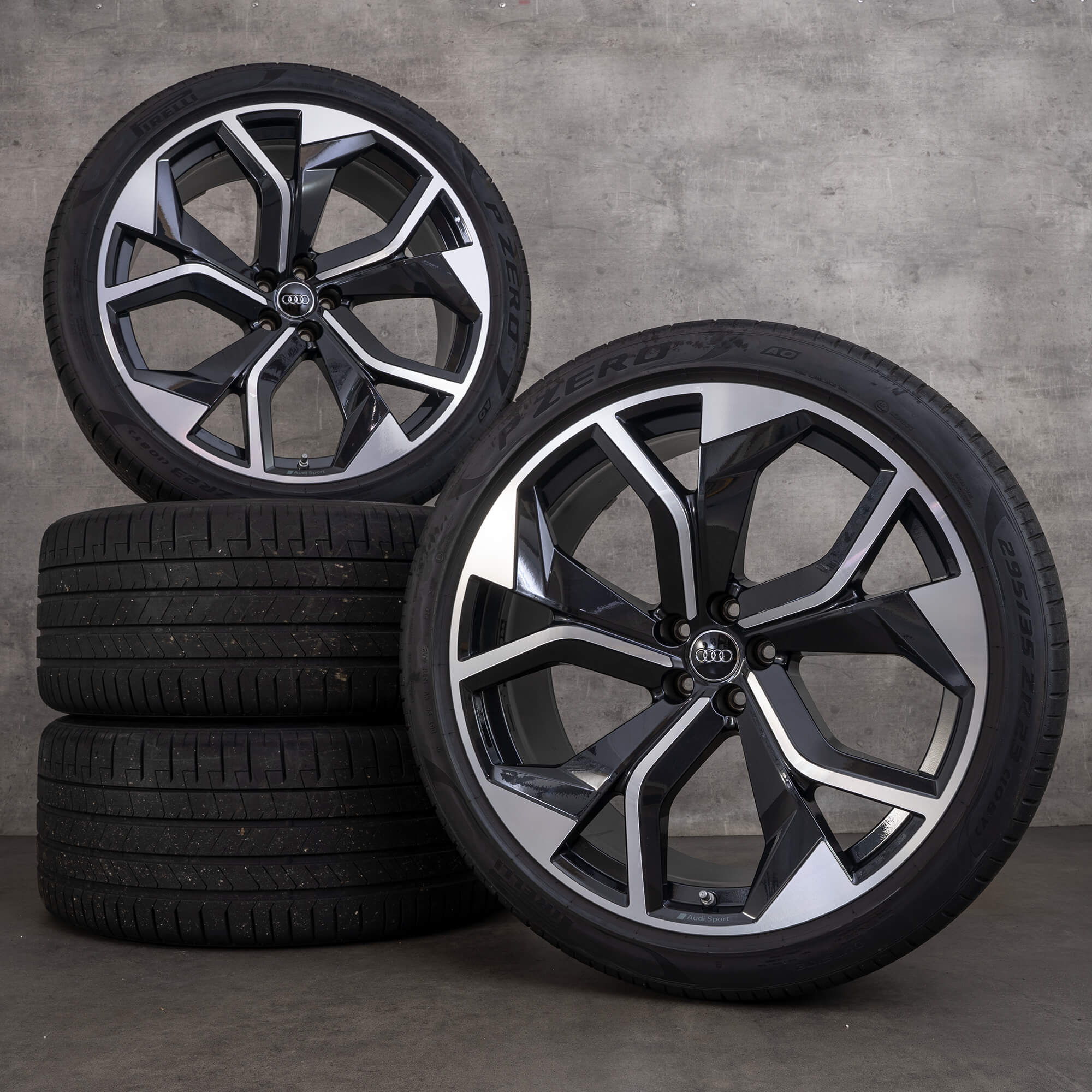 Audi RS Q8 4M8 alloy rims summer wheels 23 inch tires 4M8601025AP