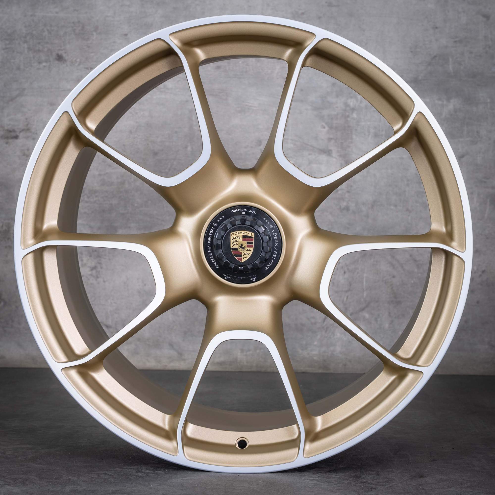 Oryginał Porsche 992 I koła 20 21 cali Turbo S letnie 992601025AF 992601025AG Aurum polerowane NOWE