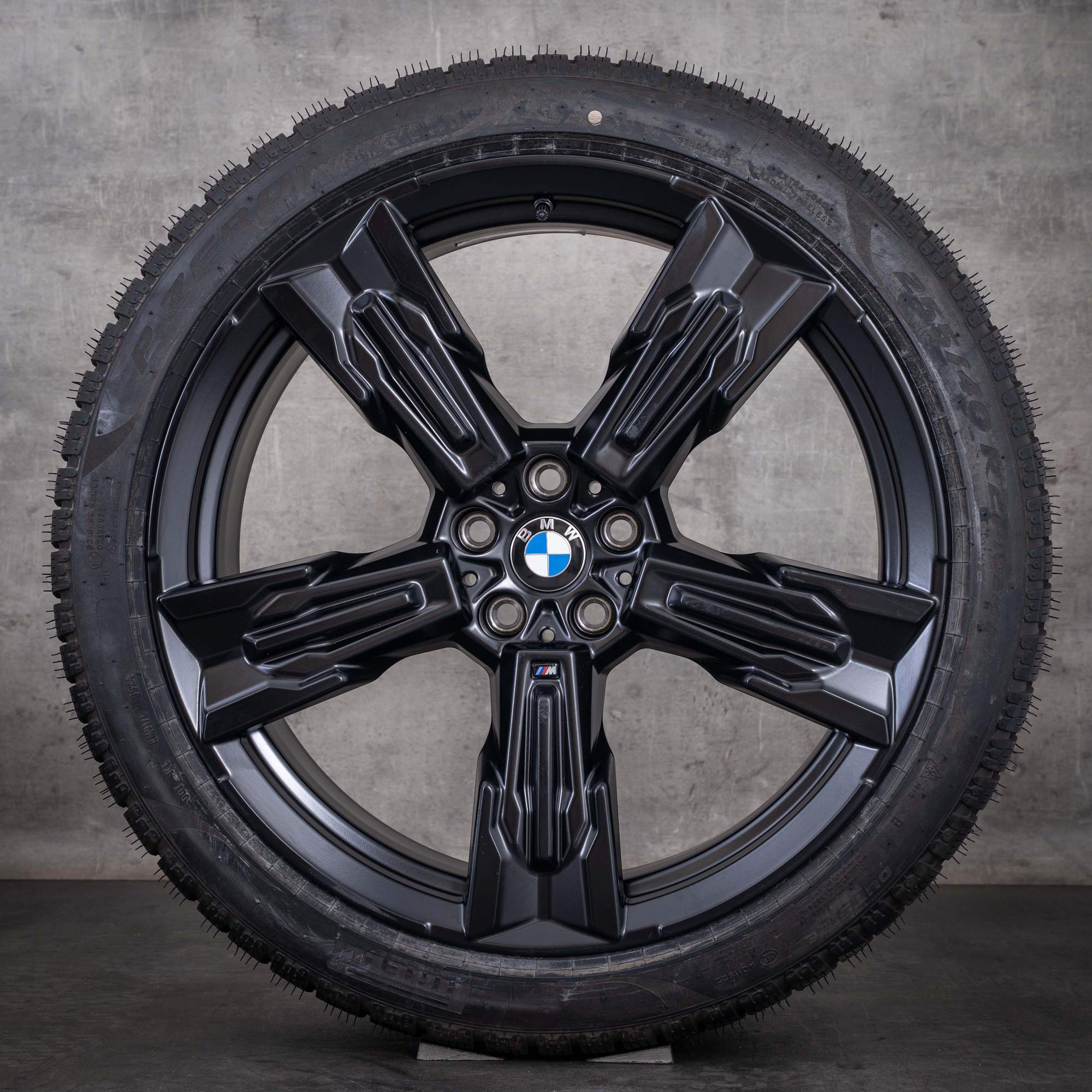 Alkuperäiset BMW 7-sarjan i7 X3 talvirenkaat 20 tuumaa G70 G45 vanteet Styling 1037 M 5A90F90 5A90F91 mattamusta UUDET