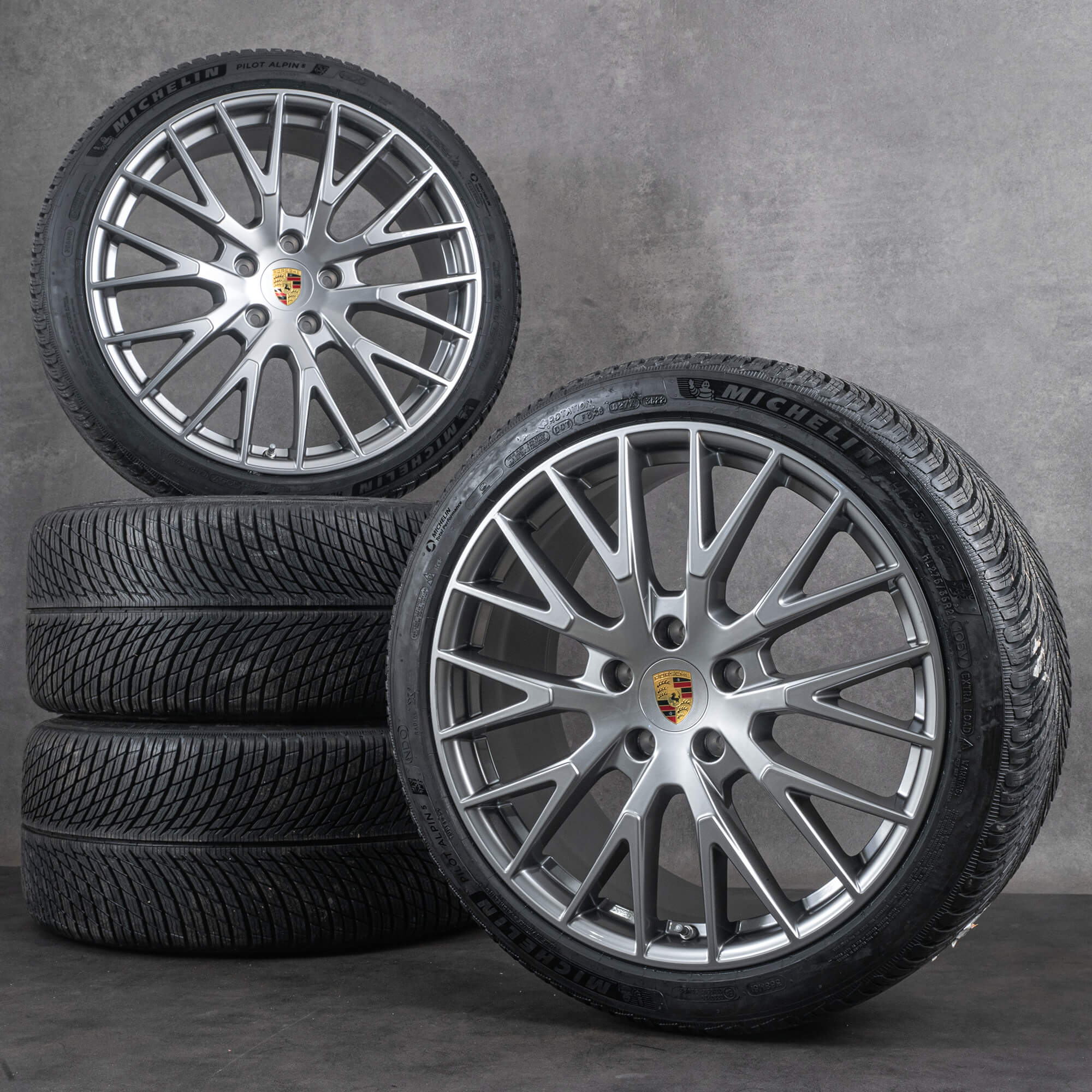 Original Porsche 21 Zoll Panamera 976 G3 Winterräder Winterreifen 976044600H