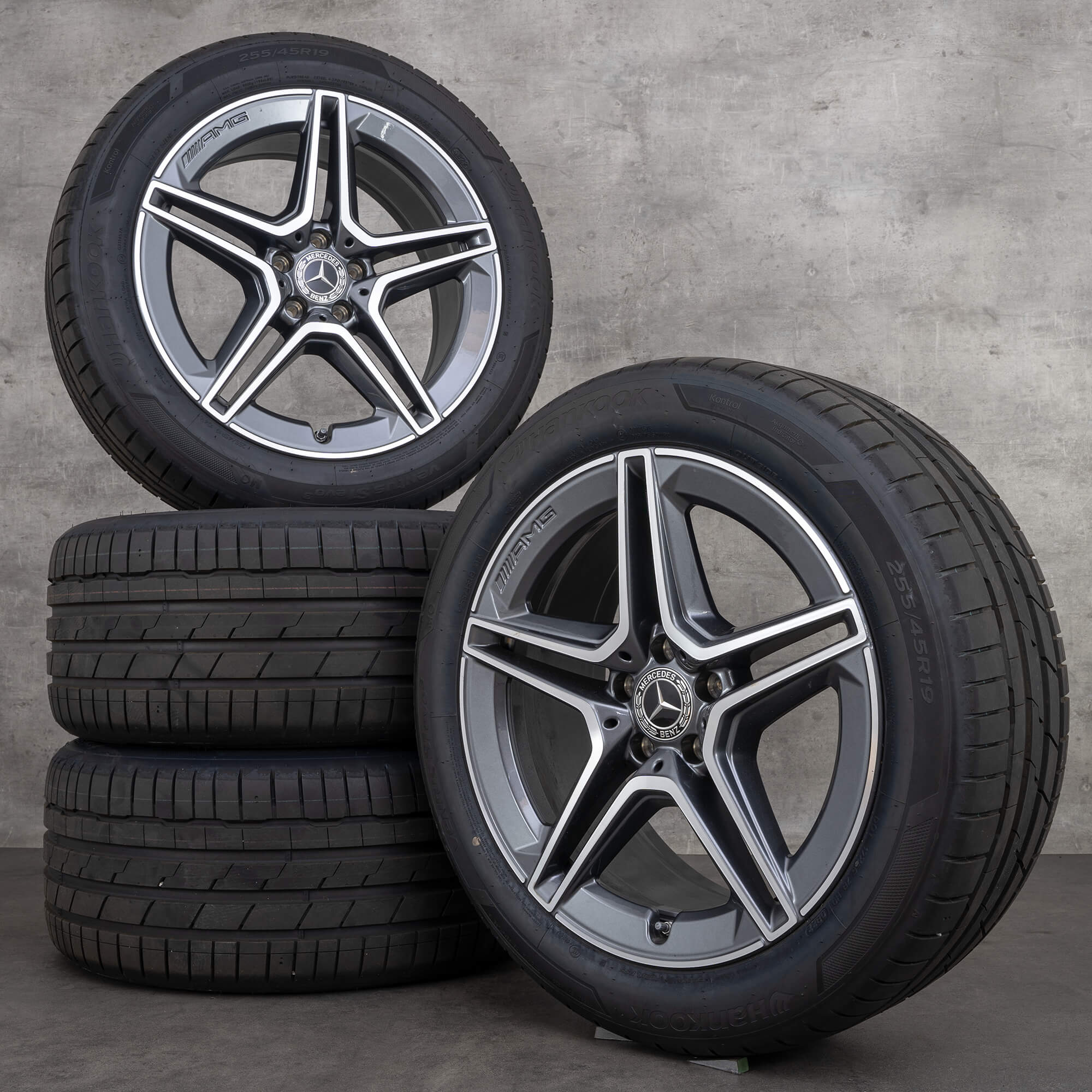 Jantes Mercedes AMG 19 pouces Classe S W223 X223 V223 pneus été roues NOUVEAU
