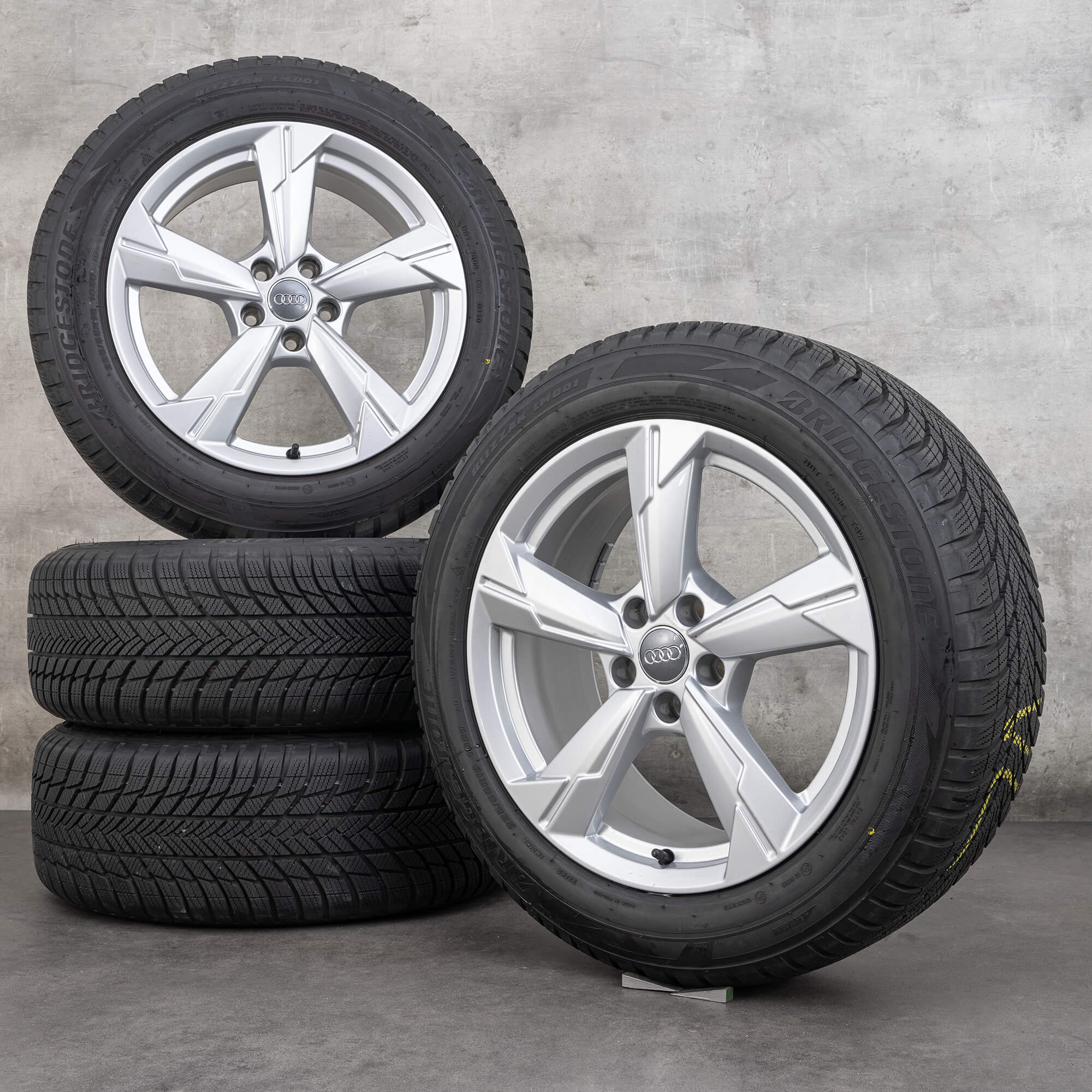 Genuine Audi A6 jante vară 18 inch 4K C8 4K0601025CE argintiu