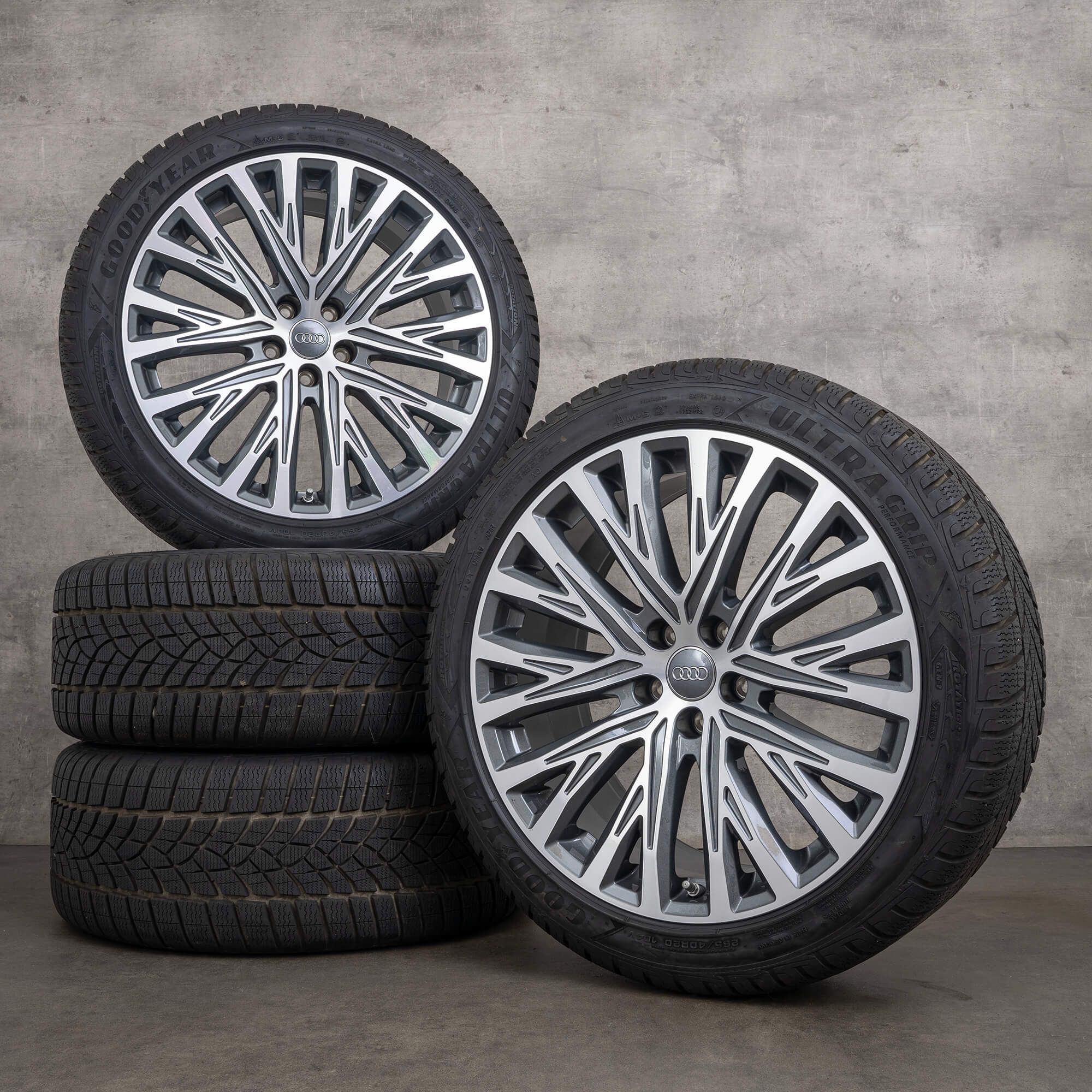 Audi A8 S8 4N OEM winter wheels tires 20 inch rims 4N0601025M