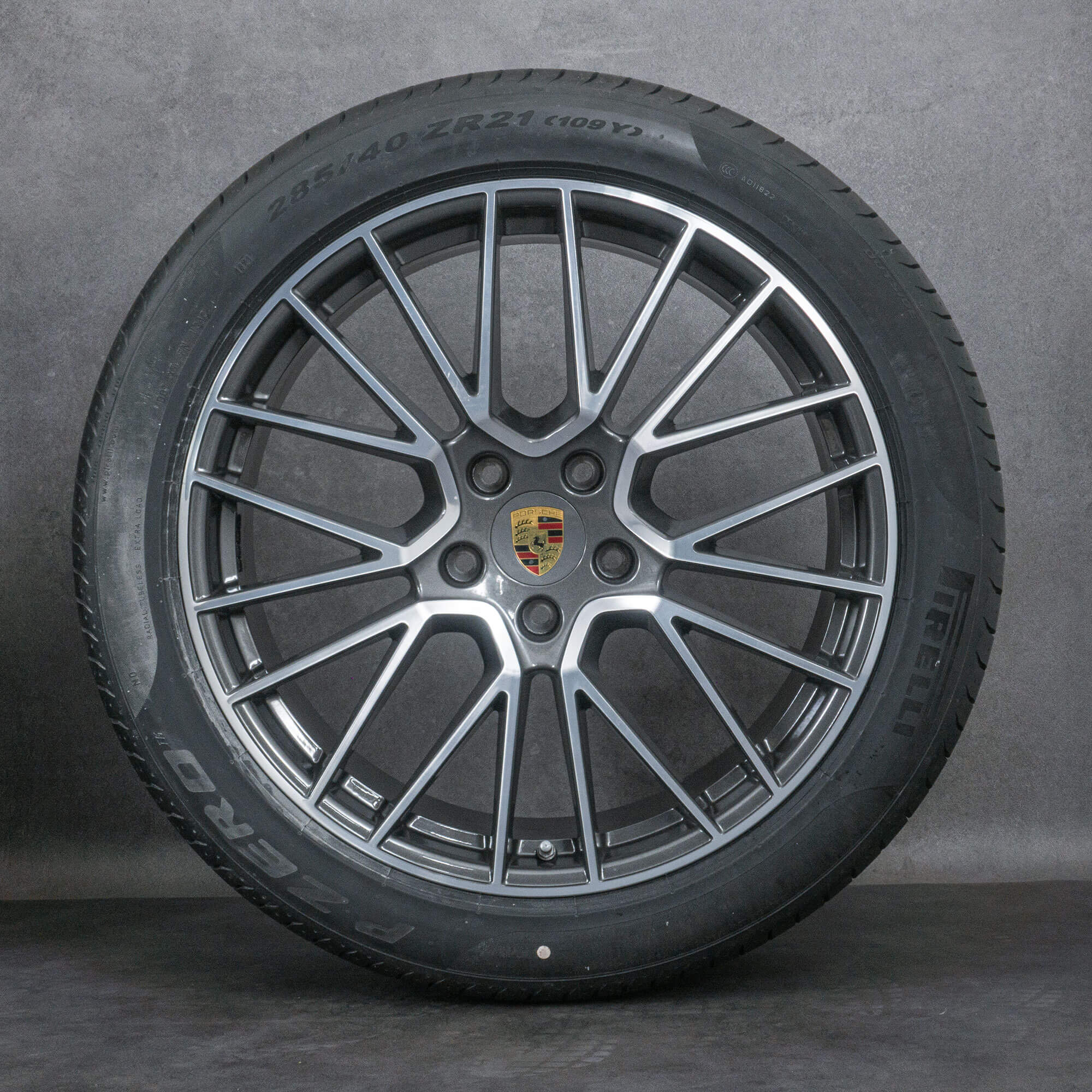 Oryginalne felgi Porsche Cayenne 21 cali 9Y0044661H koła letnie opony