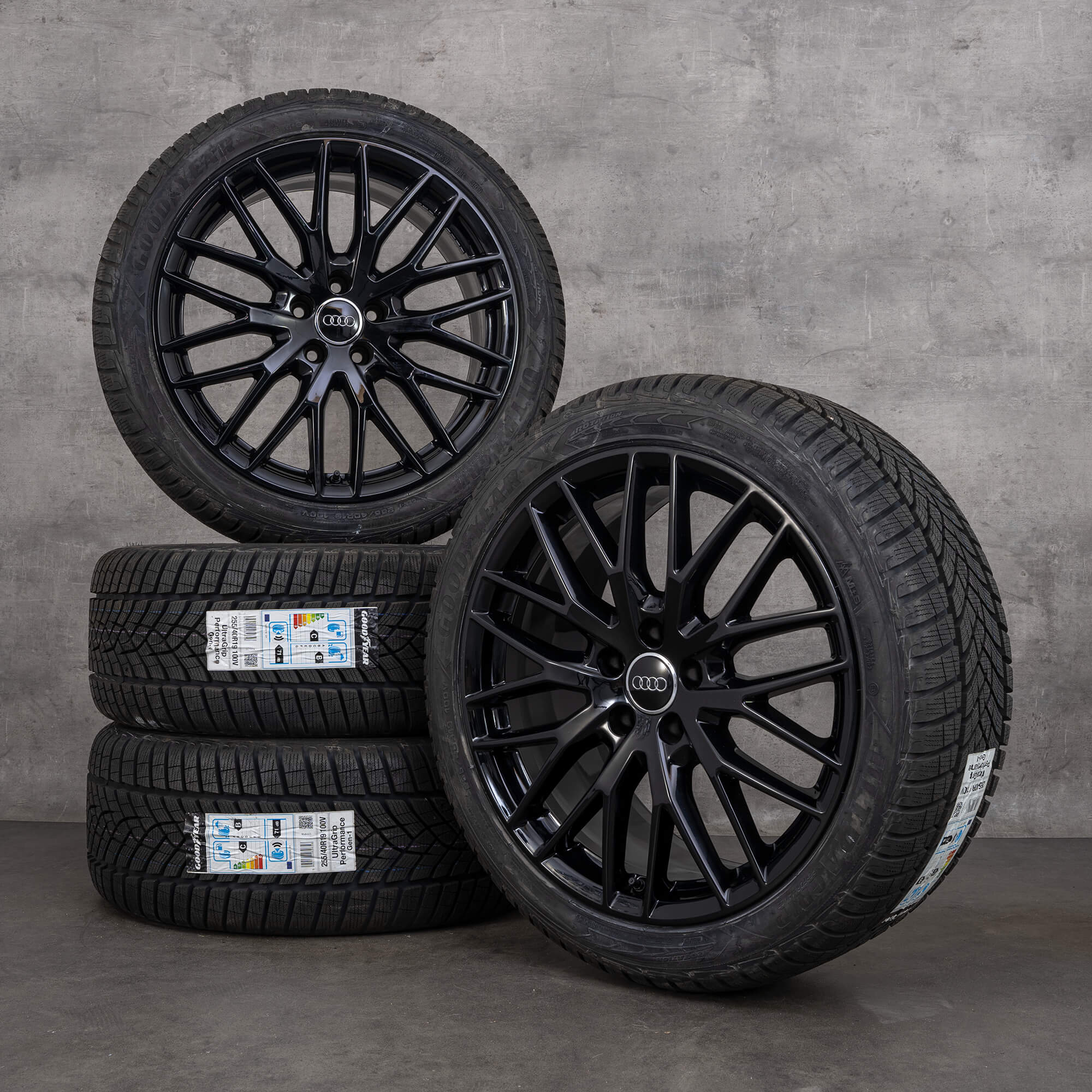 Audi Rally Rims Audi 19 inch rims A6 S6 4G C7 alloy winter wheels tires 4G9601025K