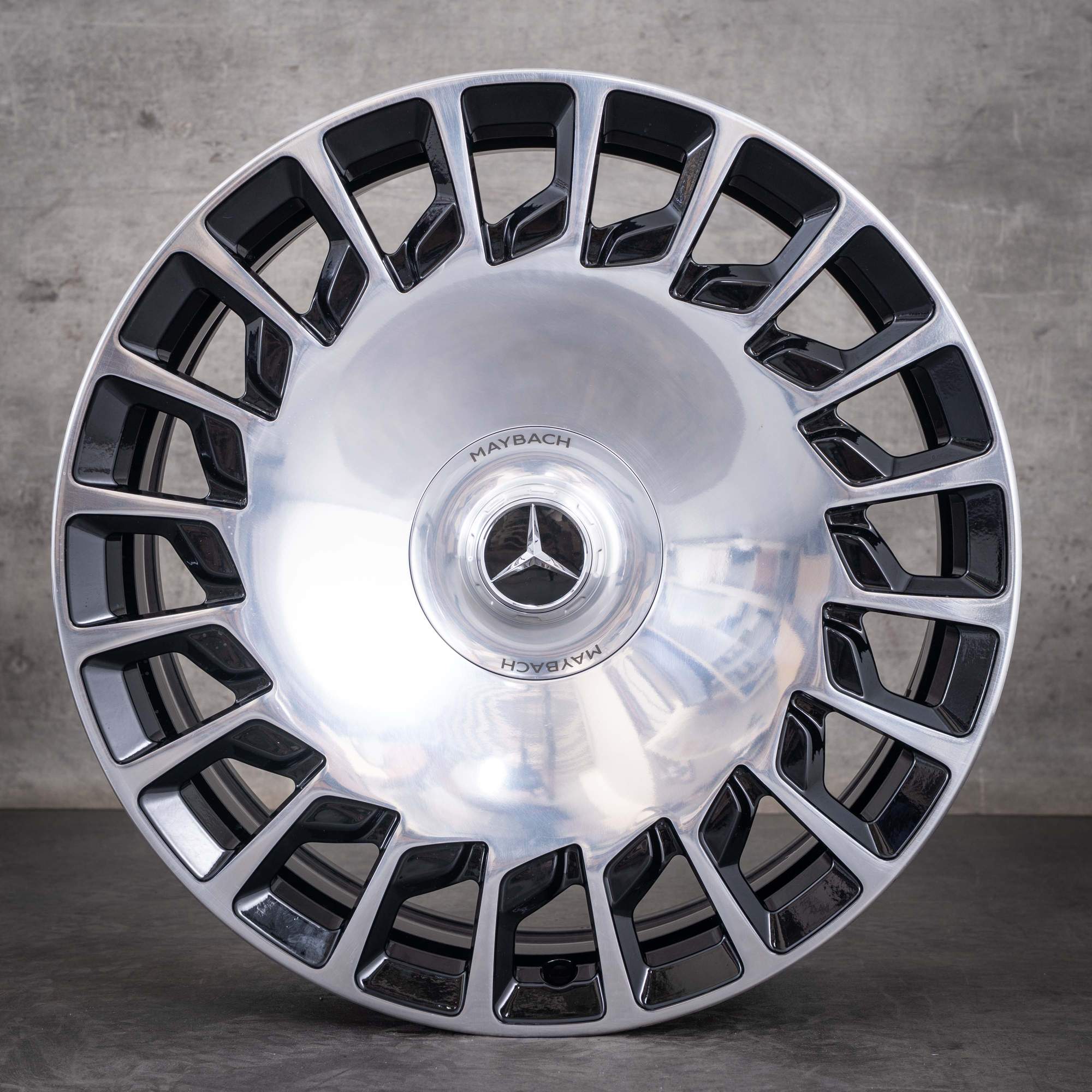Alkuperäiset Mercedes-Benz Maybach S-sarjan S63 S65 AMG-vanteet 20 tuumaa W222 V222 X222 A217 C217 A2174010200 A2174010300 diamond cut musta