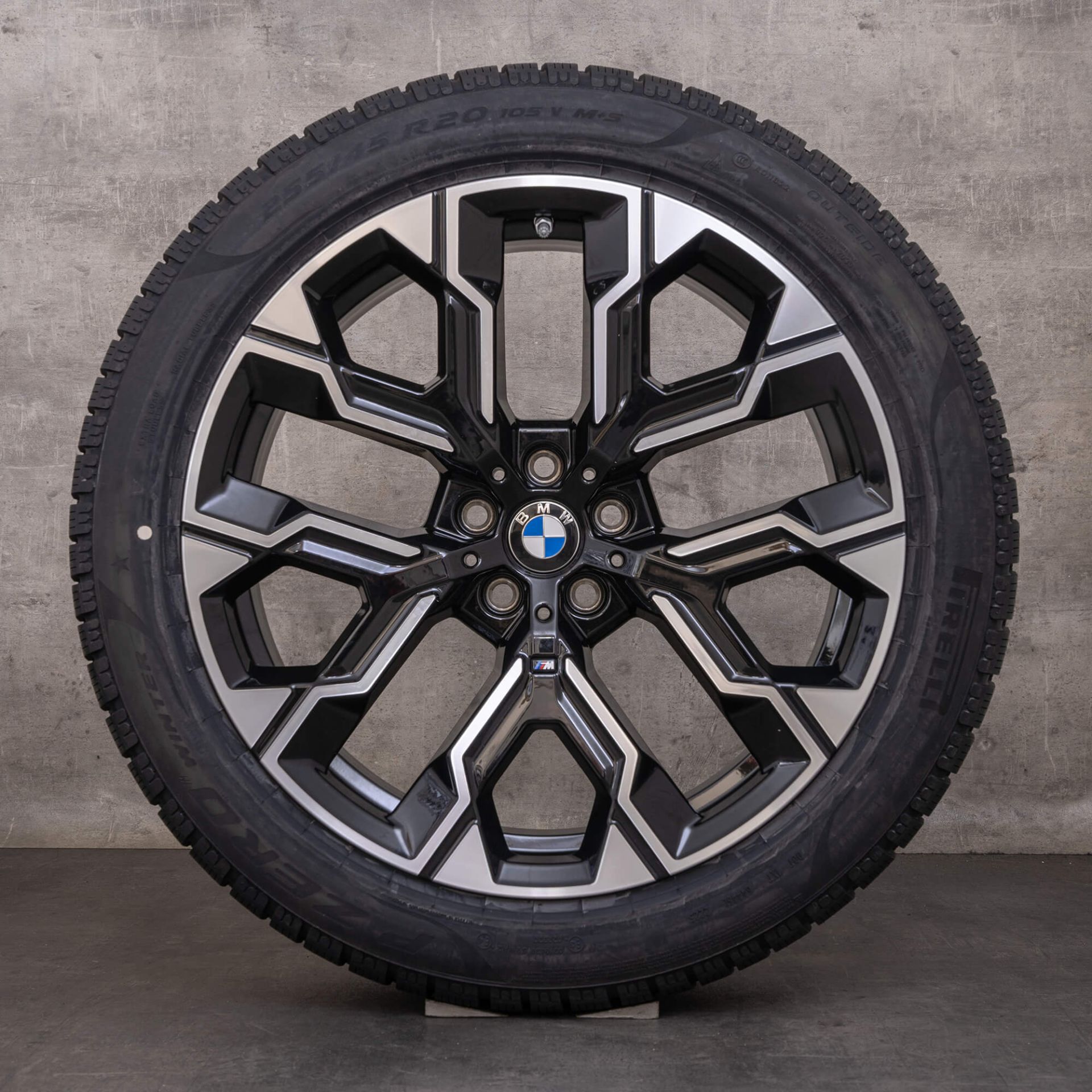 OEM BMW 7 Series i7 X3 Rims 20 inch G70 G45 Styling 1036 M snow tire ...