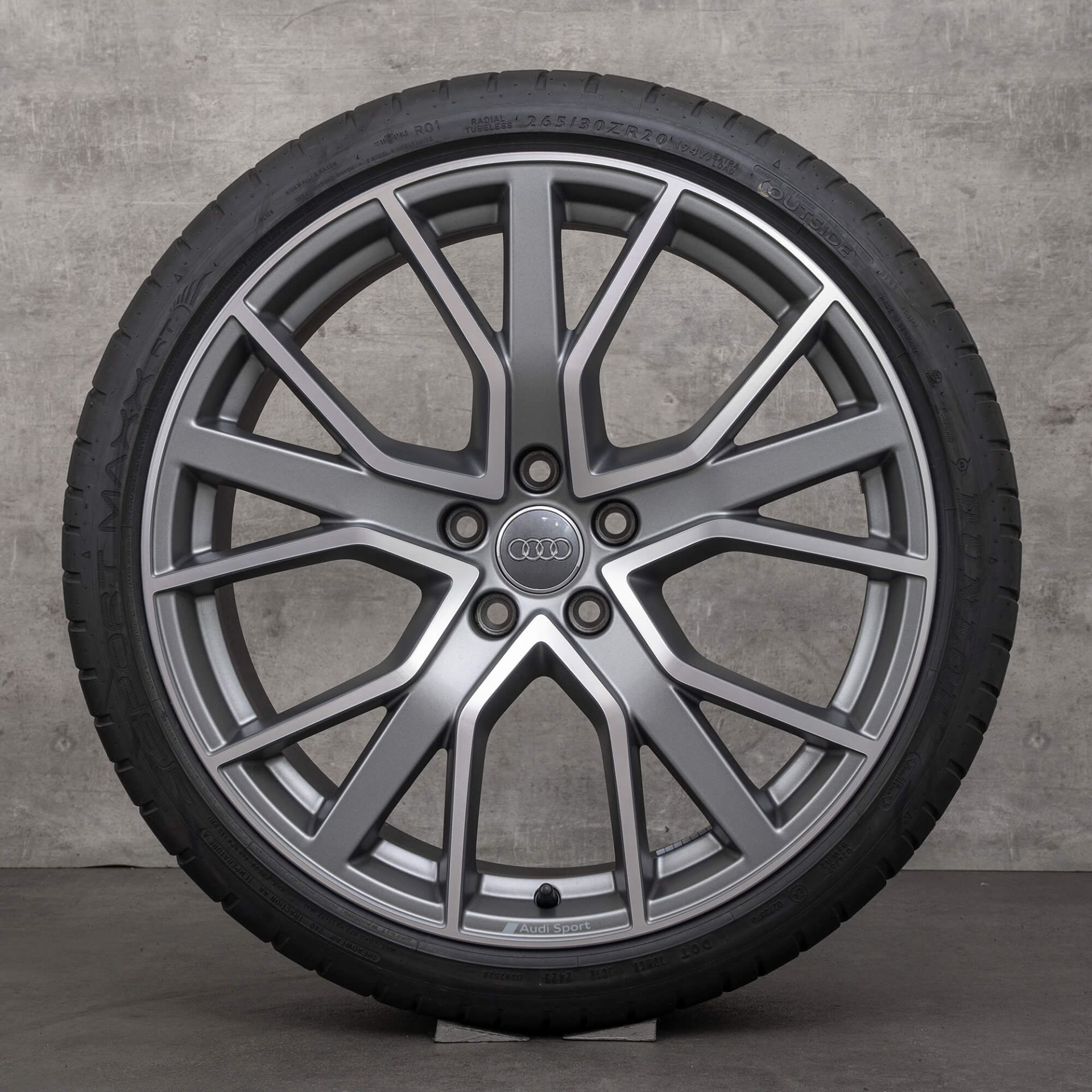 Audi A5 S5 B9 F5 8W summer OEM wheels 20 inch alloy rims DOT 2823
