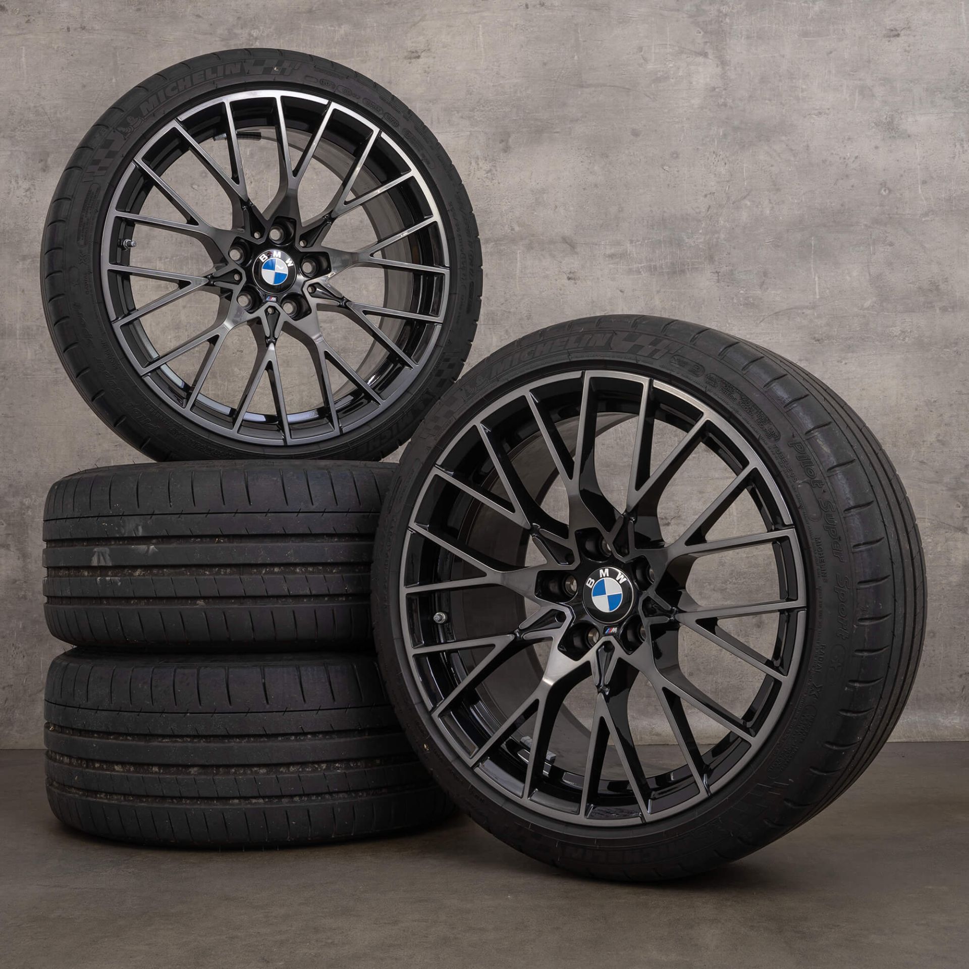 Original BMW M2 F87 19 inch winter tires 788 M 8093988 8093987 rims
