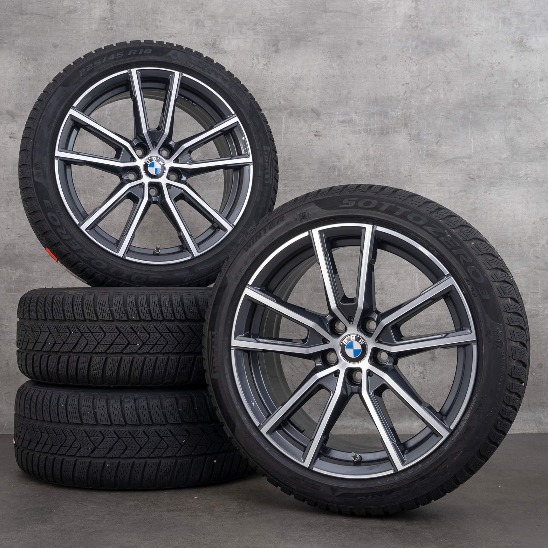 BMW 3 series 18 inch rims G20 G21 winter tires wheels styling 780 6883522