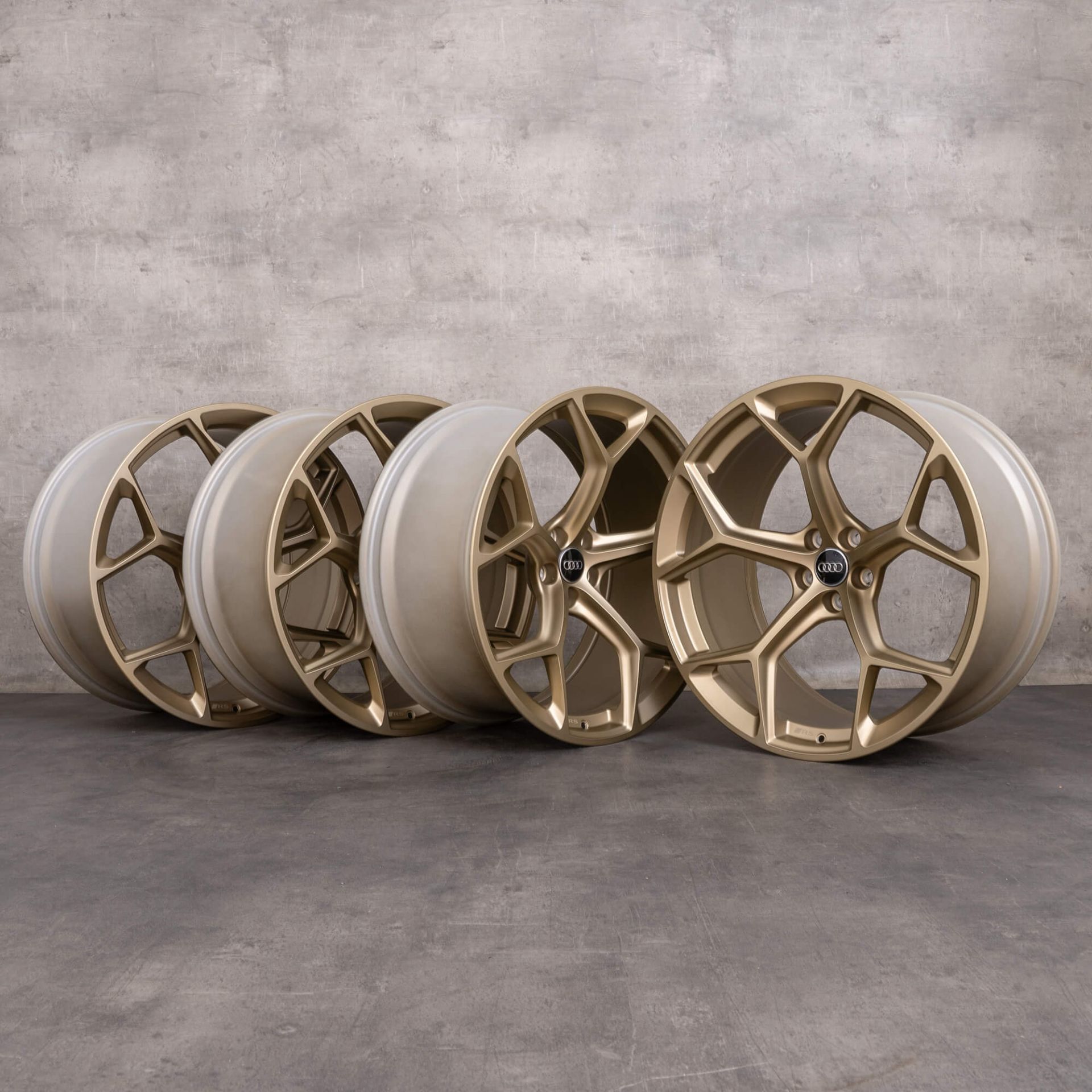 OEM Audi RS6 RS7 rims 22 inch 4K C8 4K0601025BM Performance honeycomb ...