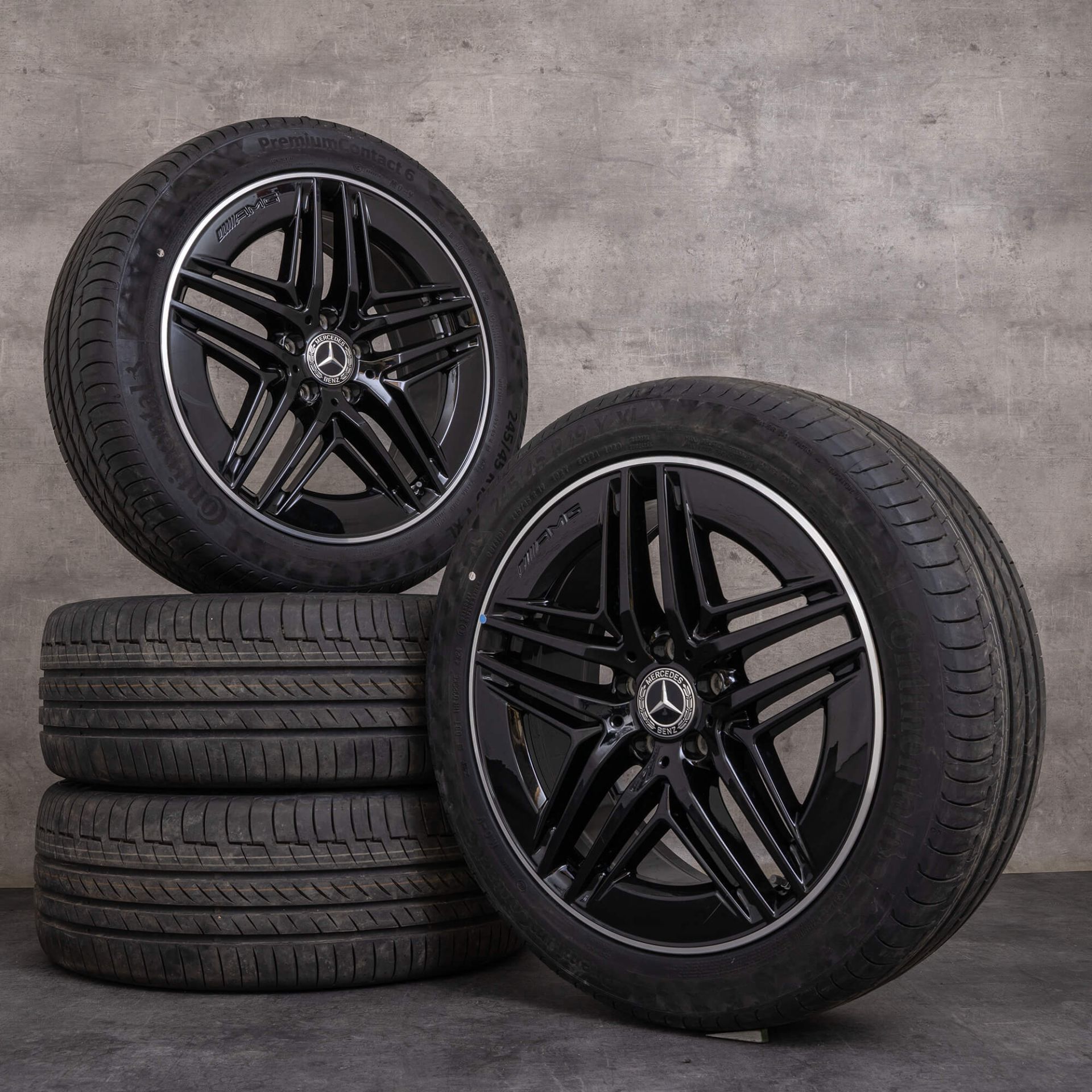 Multi-spoke wheel AMG Mercedes V-Class W447 winter wheels 19 inch winter tires
