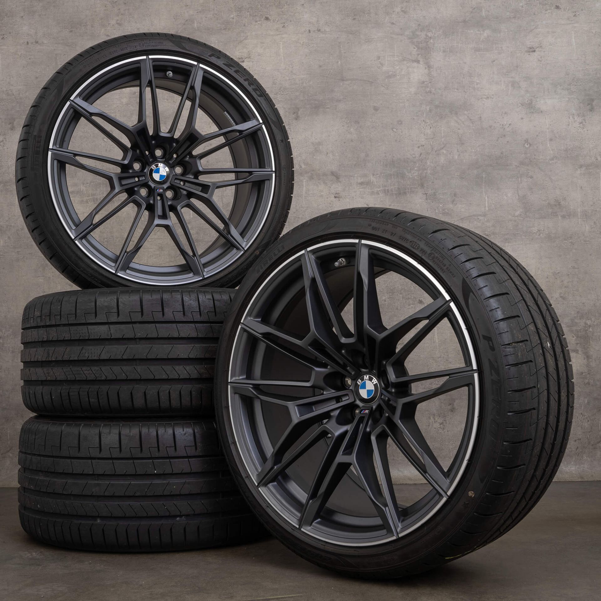 Original BMW M2 G87 M3 G80 G81 M4 G82 G83 19 20 Zoll Winterreifen 825 M Felgen