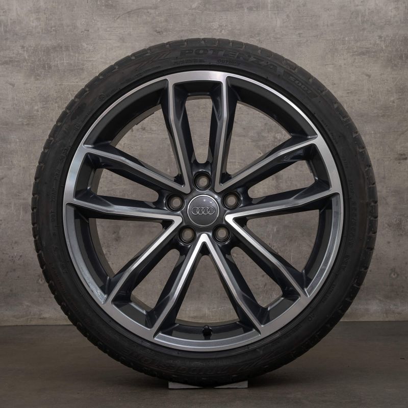 Original Audi A5 S5 Felgen 19 Zoll F5 8W B9 Sommerräder Cavo ...