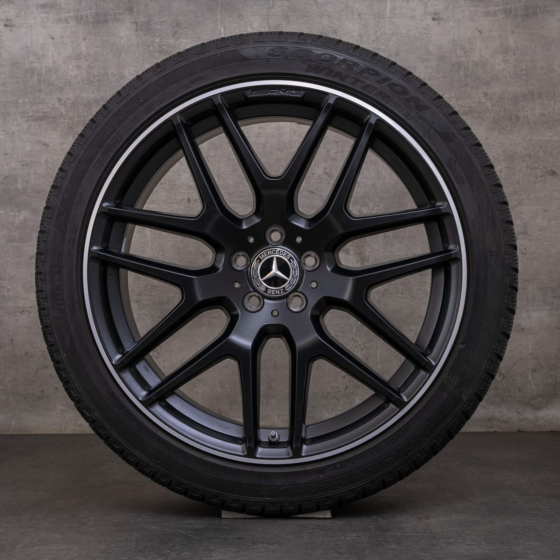 Original Mercedes Benz GLE 63 AMG Winterräder 21 Zoll W166 X166 Felgen ...