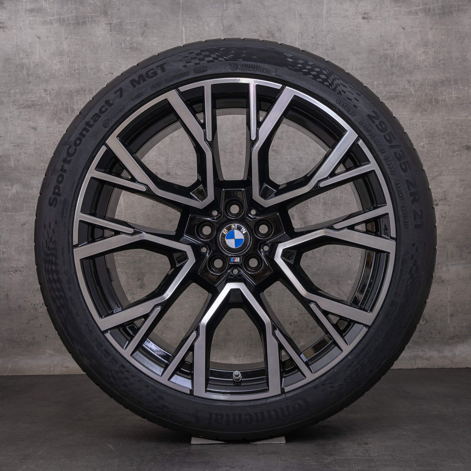 Originele BMW X5M X6M velgen 21 22 inch F95 F96 zomerwielen styling 809 ...