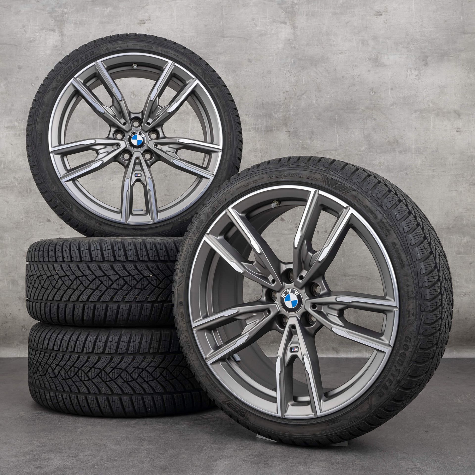 Original BMW 2er 3er 4er Winterfelgen 19 Zoll Orbit Grey