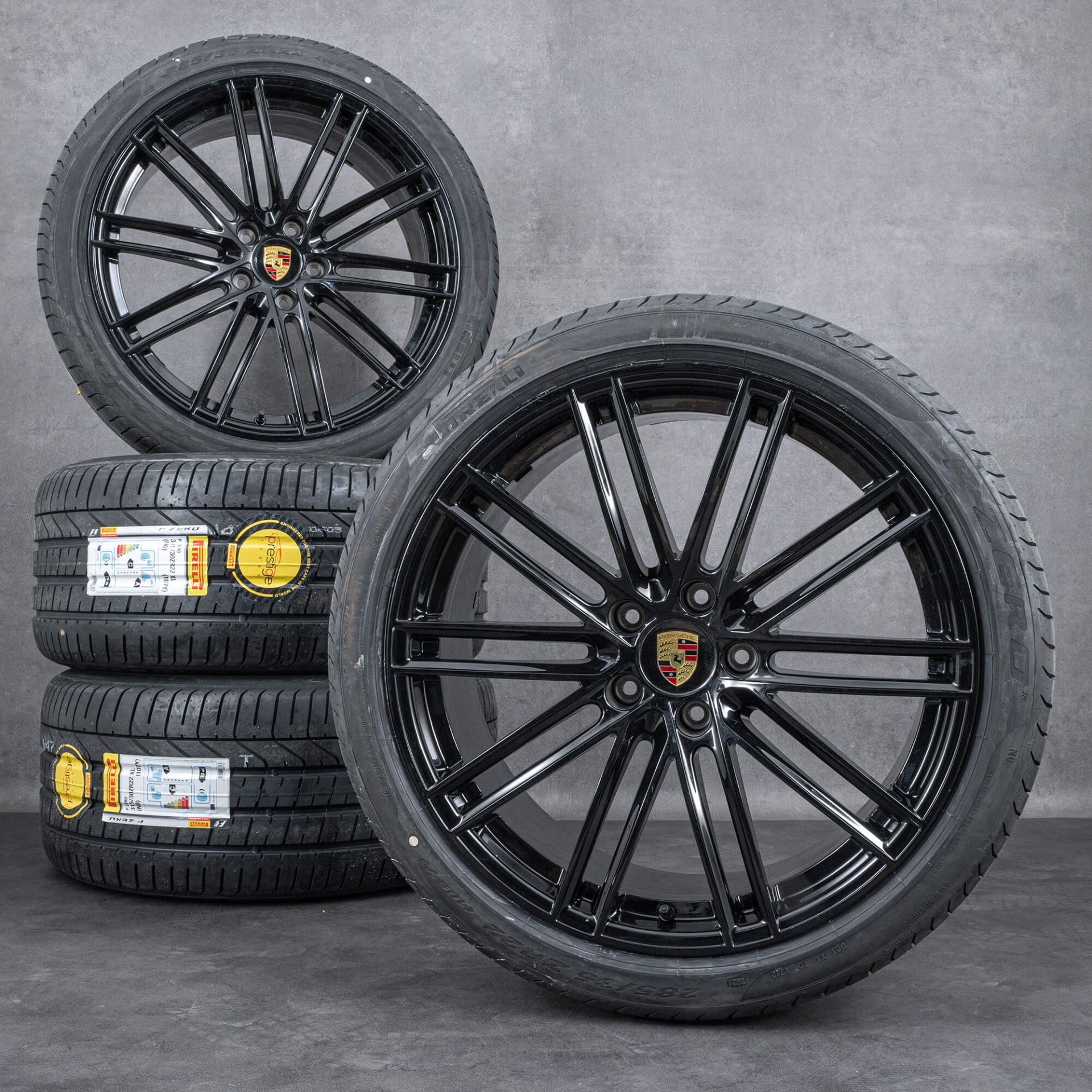 oem Porsche Cayenne rims 22 inch 9Y0 Turbo winter tires snow tire ...