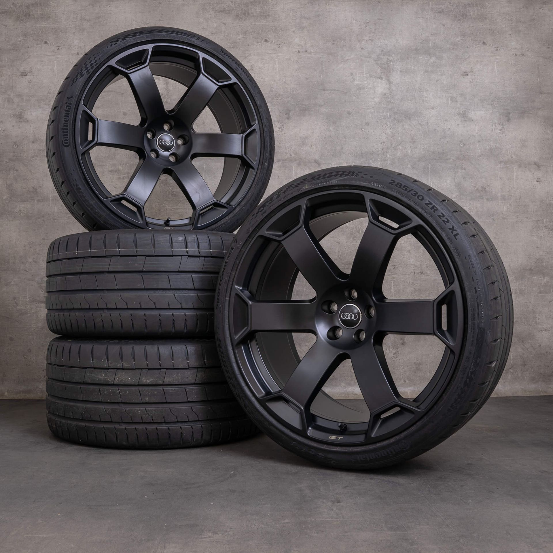 OEM Audi RS6 RS7 GT summer wheels 22 inch 4K C8 rims retro 4K0601025EB ...
