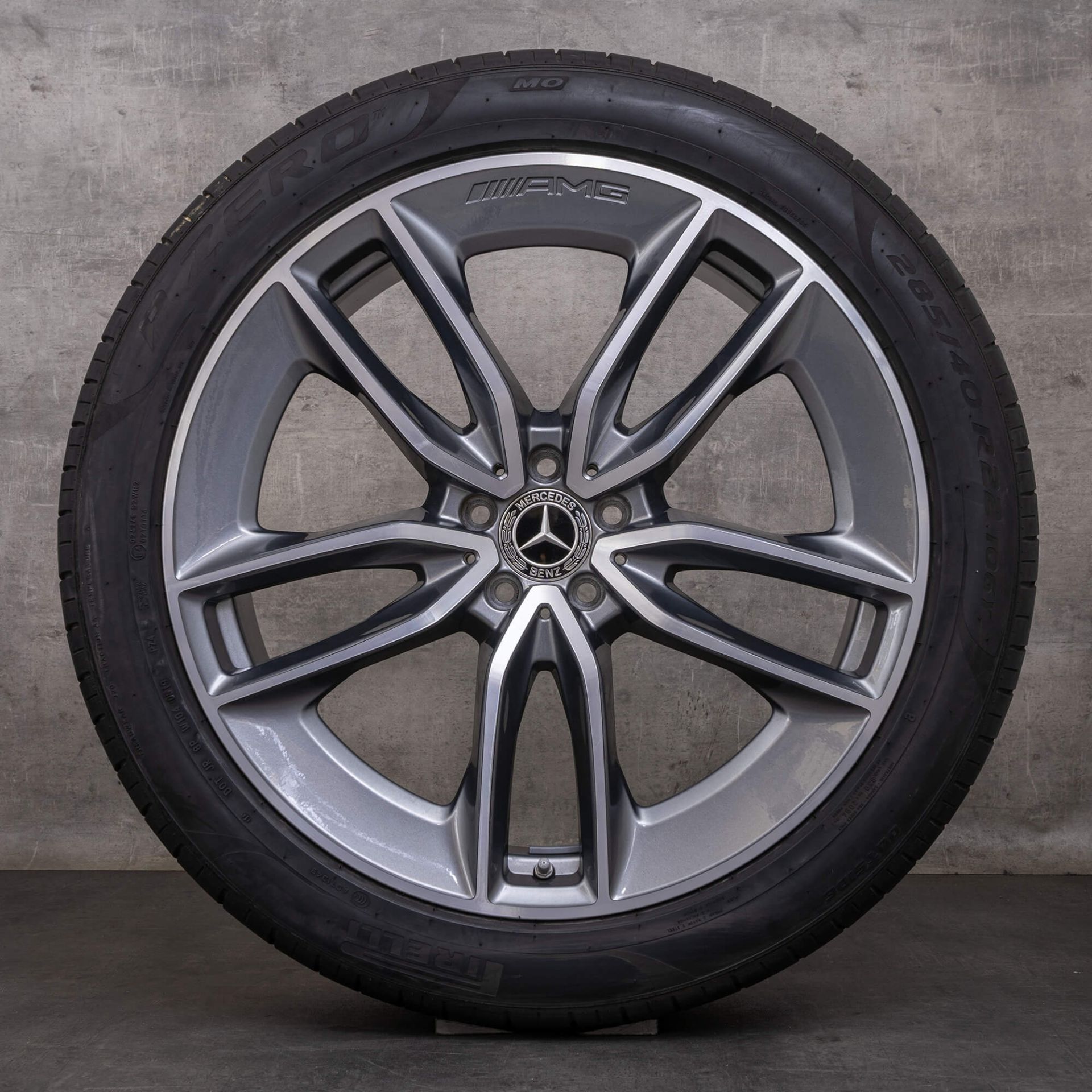 Original Mercedes Benz GLE AMG Felgen 22 Zoll C167 V167 Sommerräder ...