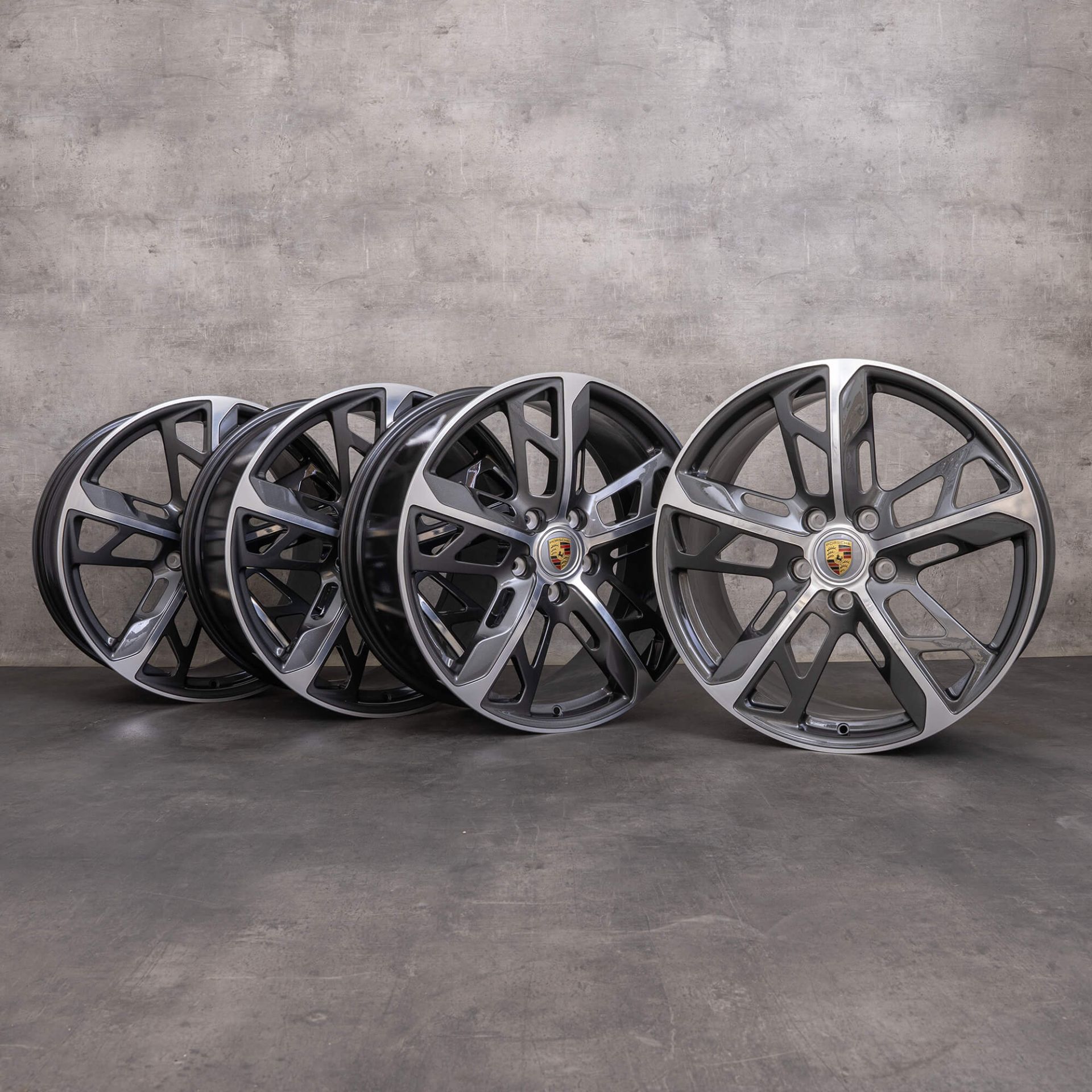 OEM Porsche Taycan rims 21 inch 9J1 Turbo & S 4S Cross Turismo GTS ...