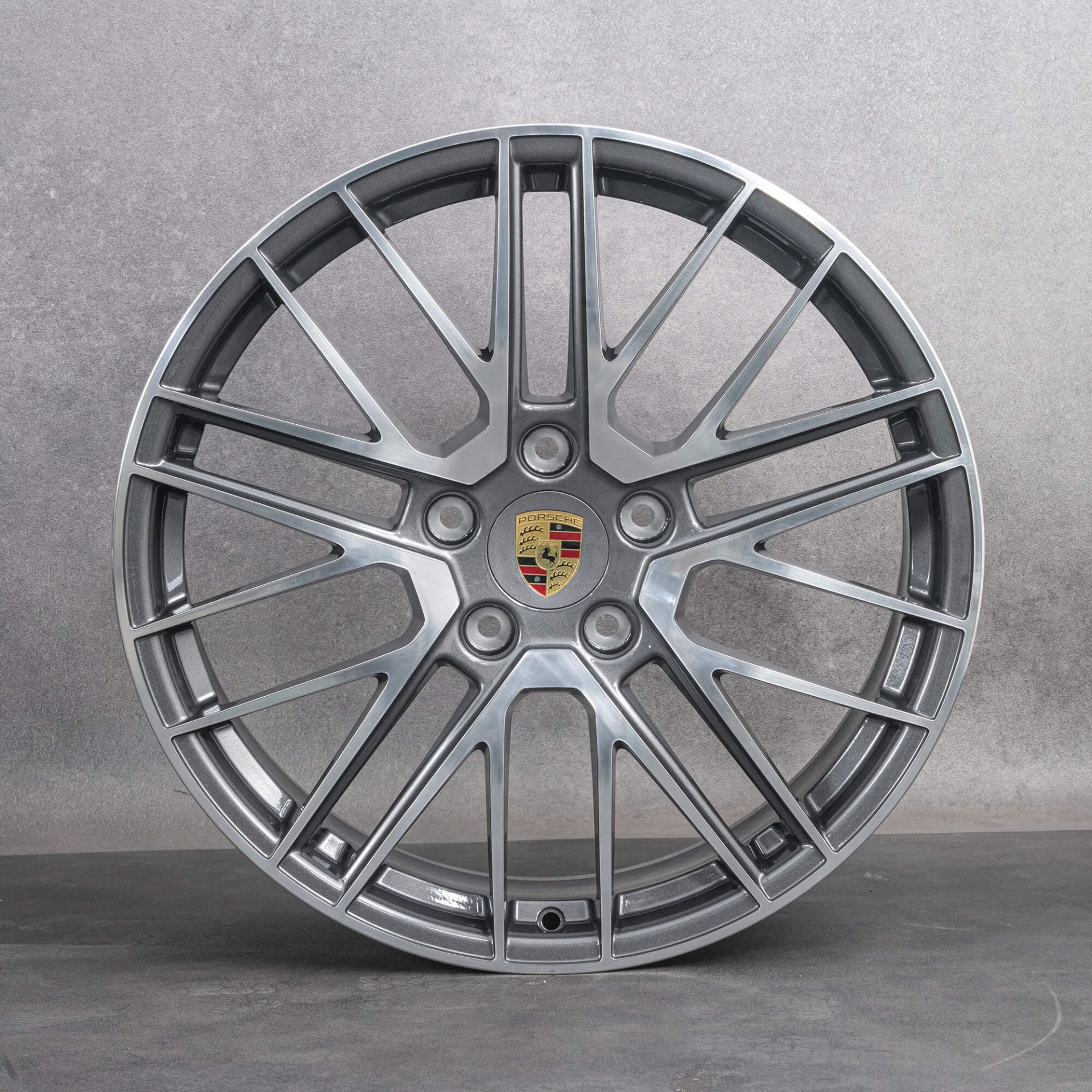 OEM Porsche 911 Rims 20 21 inch 992 I 992601025BD 992601025N gray ...